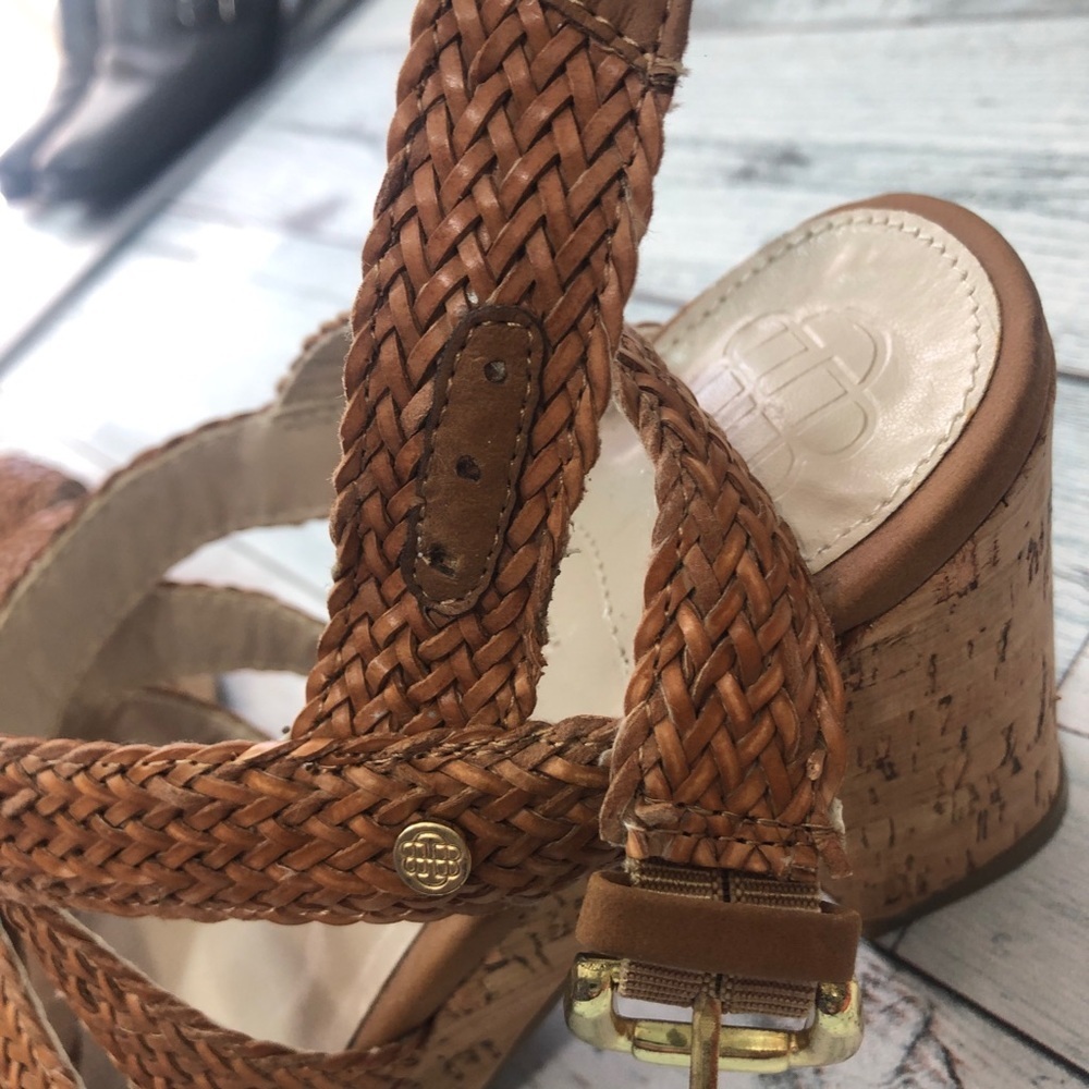 Dana Buchman 3” Cork Heel Sandals 8.5 - Picture 8 of 12